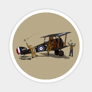 The Dogs of War: Sopwith Camel Magnet